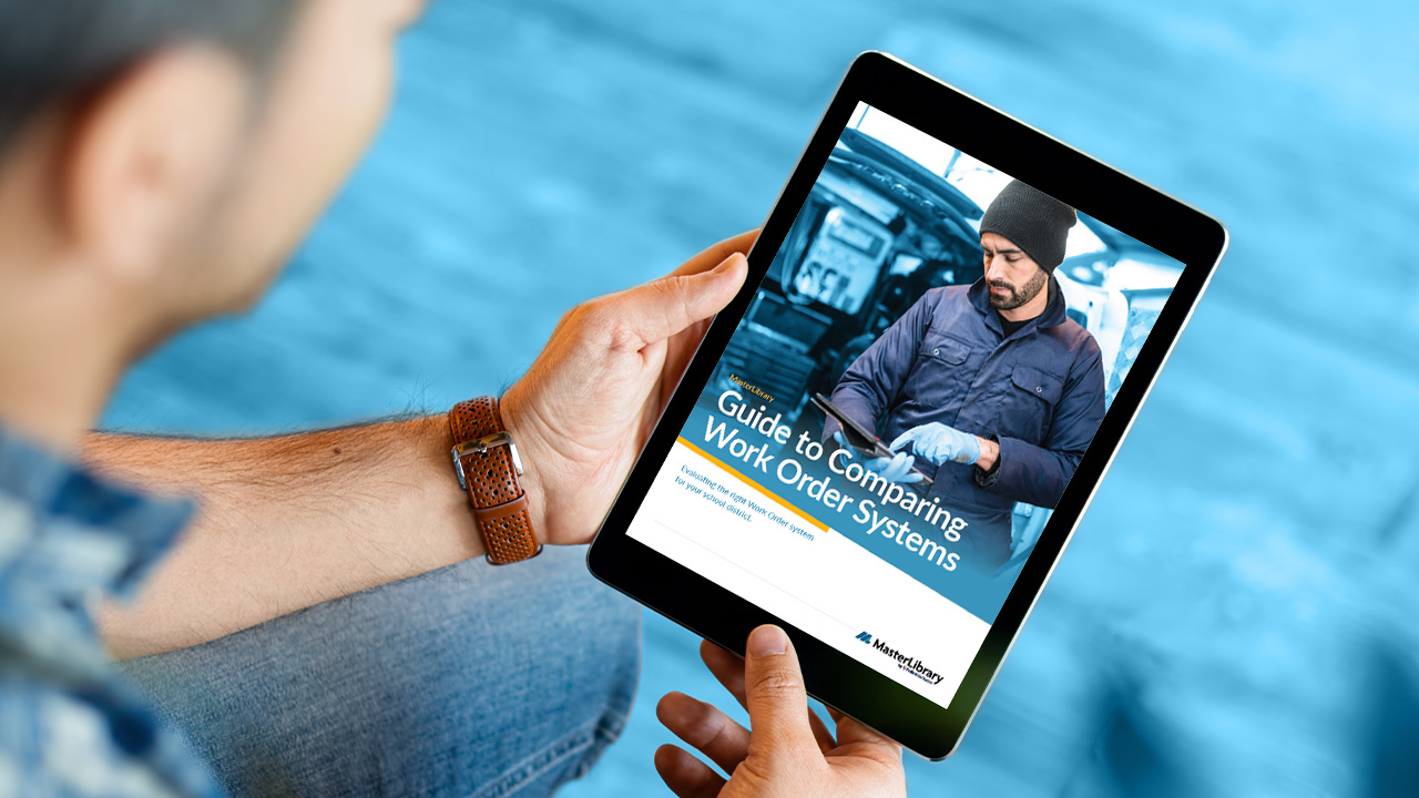 Guide To Comparing Work Order Systems on a tablet